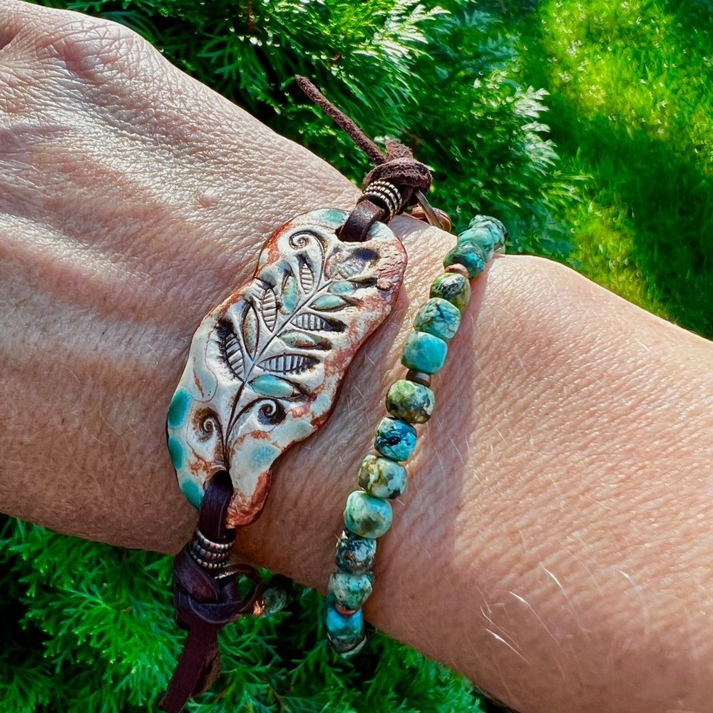 Southwest Turquoise Wrap Bracelet